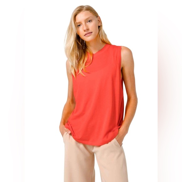 Lululemon Women’s All Yours Sleeveless Tank Top in Brick Size 6 NWT‎ - Picture 1 of 10